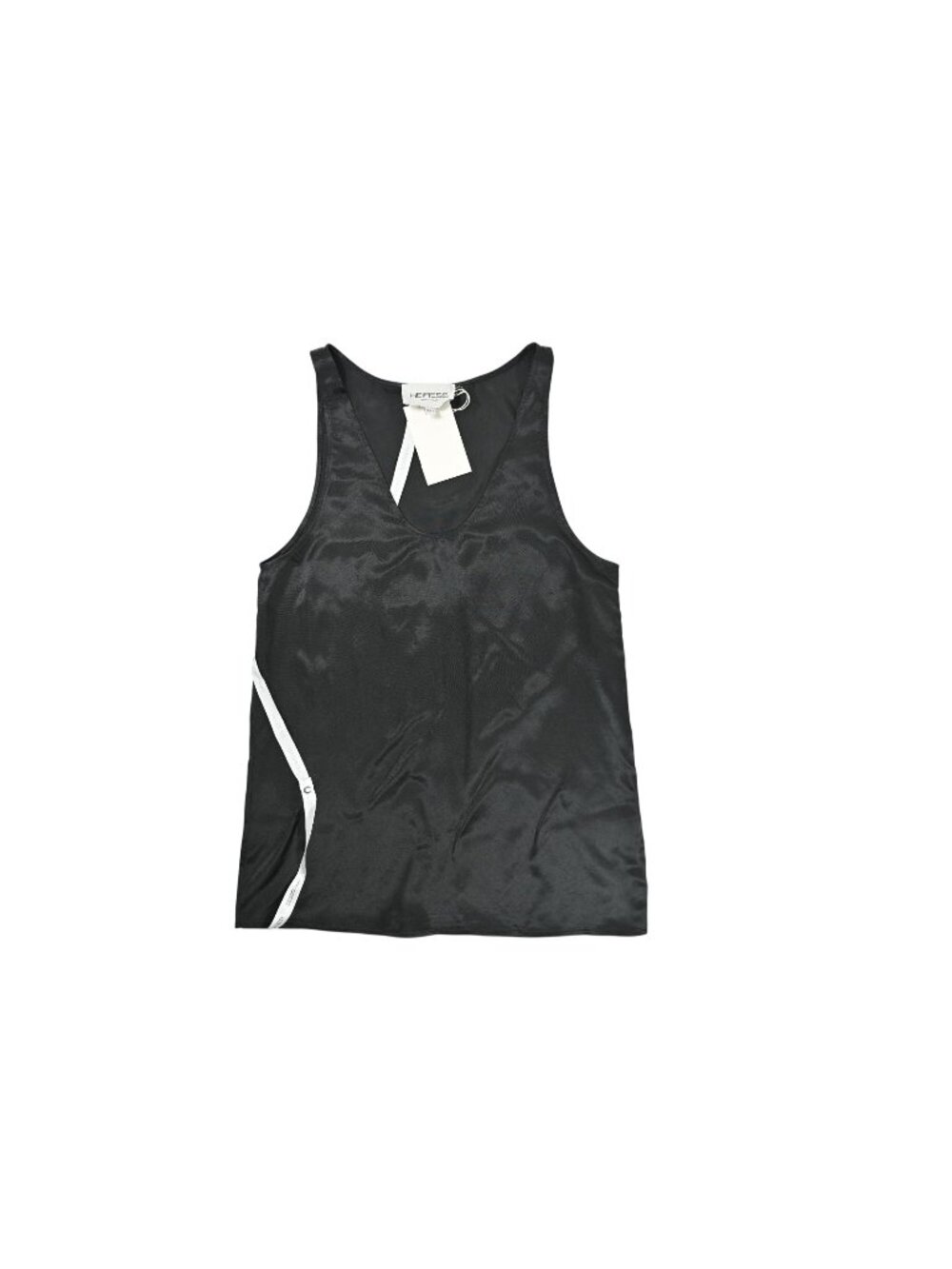 Heiress The Scoop Neck Top in Black